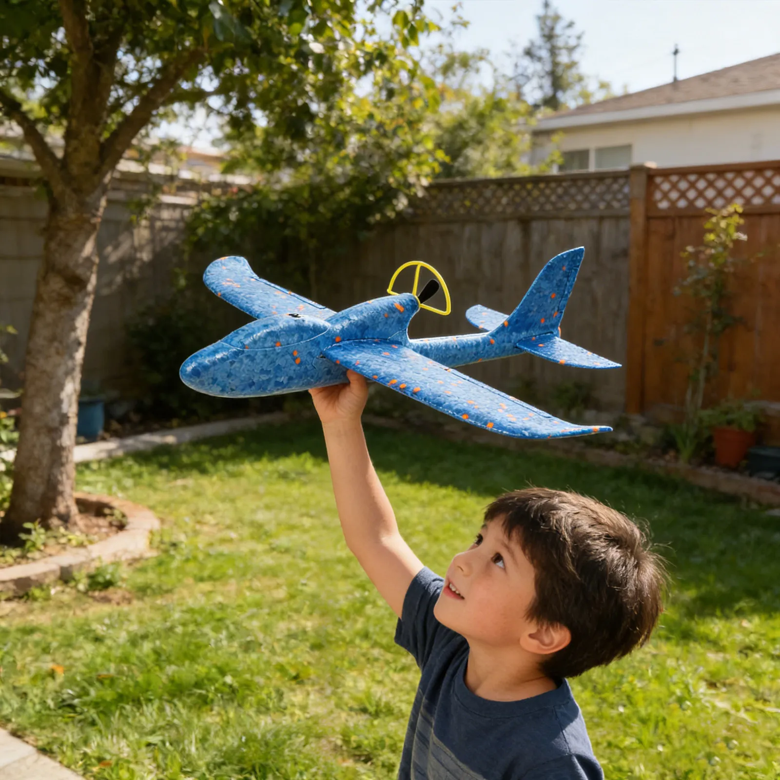 

1 шт. Перезаряжаемый электрический летающий самолет для ручного запуска, детский уличный планер, подарок для совместных занятий родителей и детей, летающий самолет