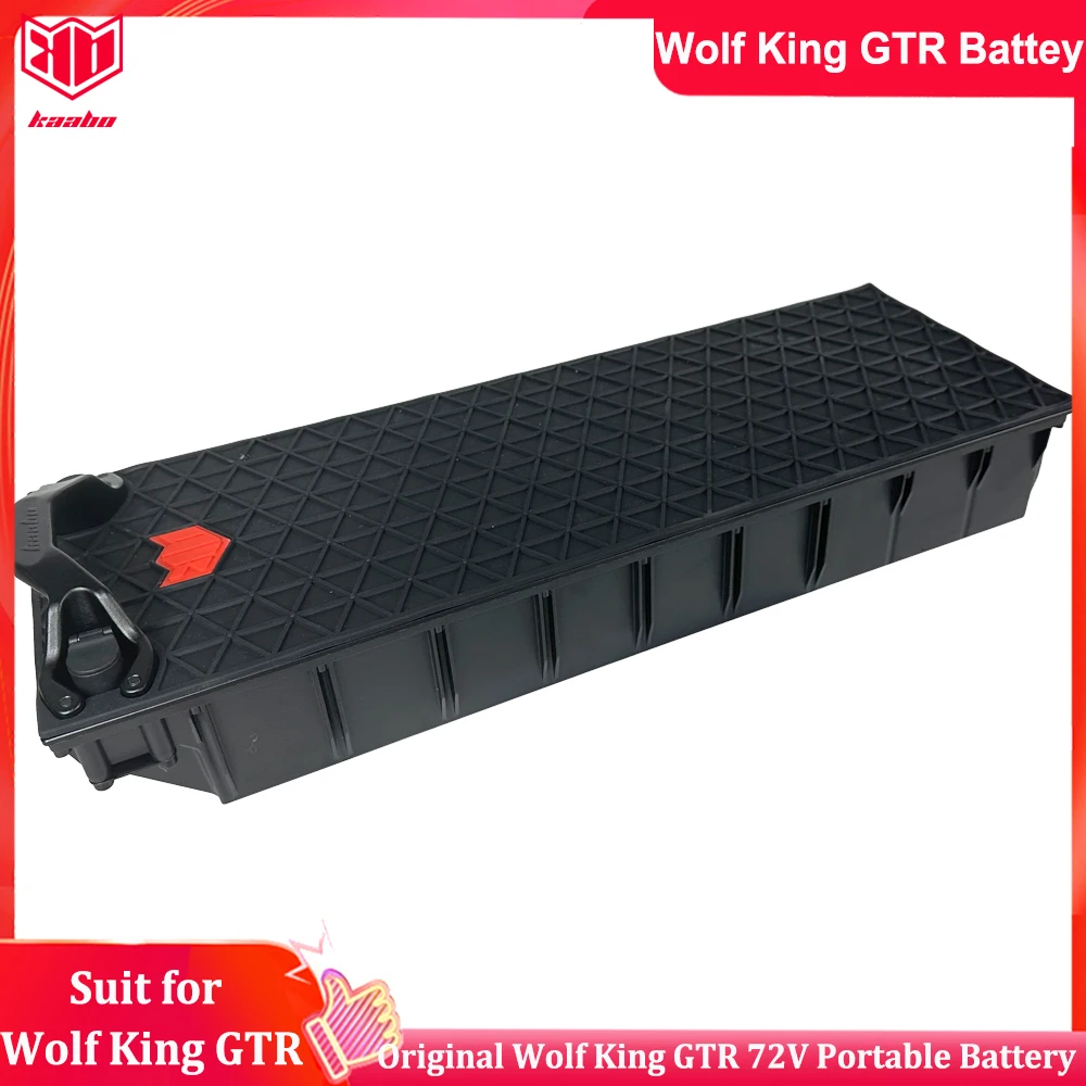 

Original Kaabo Wolf King GTR Portable Battery Including Non-slip Mat and Red LOGO Only Suit for Kaabo King GTR 72V 35Ah Scooter