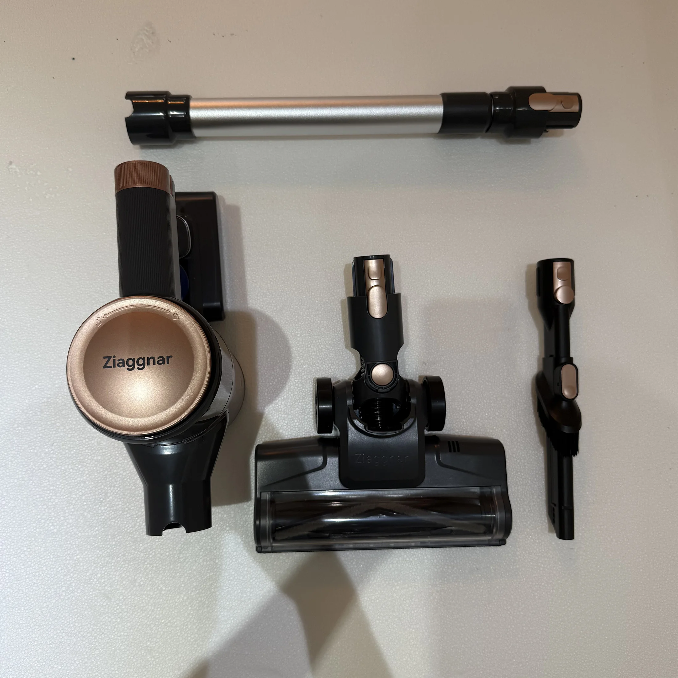 مكنسة كهربائية لاسلكية Ziaggnar N800، حامل ذاتي، خفيفة الوزن، قابلة لإعادة الشحن، وقت تشغيل يصل إلى 40 دقيقة #4