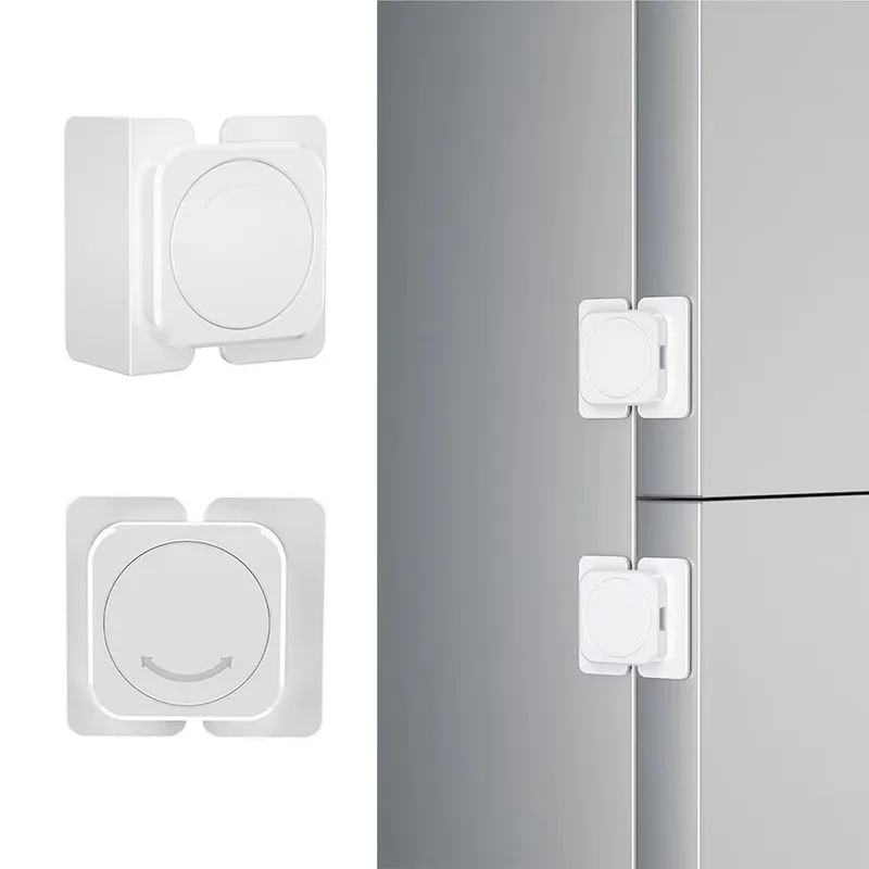 Baby Safety Lock Multifunctional Anti Open Cabinet Buckle Children Refrigerator Cabinet Door Lock Kids Home Security Protection