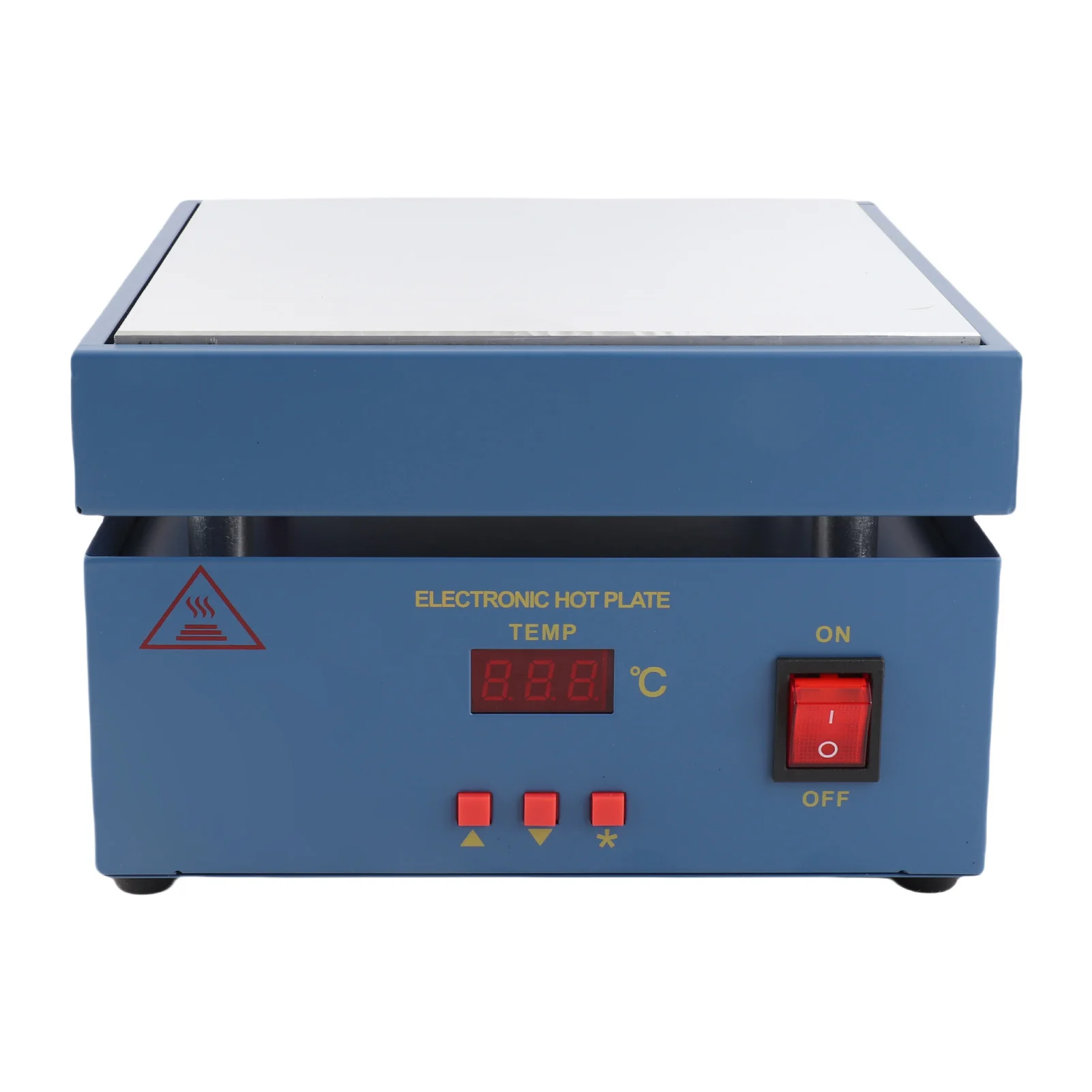 200*200mm Heating Station LED Microcomputer Electric Heating Plate Preheating Station 800W