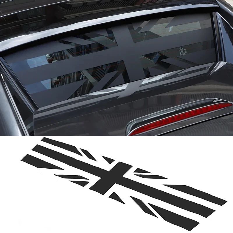 For Mazda MX-5 ND 2016-2023 PVC Black Car Rear Window Windshield Graphic Decal Sticker Car Accessories(hardtop Version)