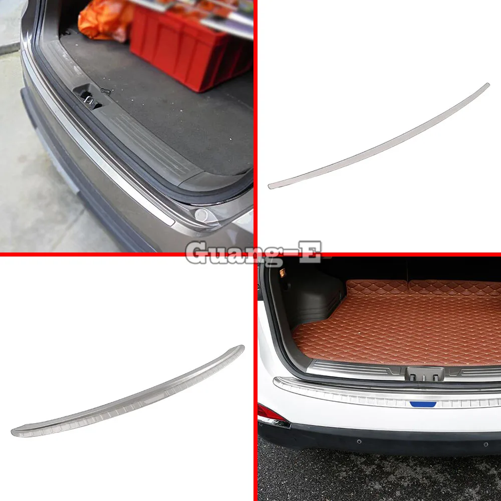 For Hyundai IX35 2010 2011 2012 2013 2014 2015 2016 2017 Steel External Rear Bumper Trim Cover Threshold Strip Pedal Accessories