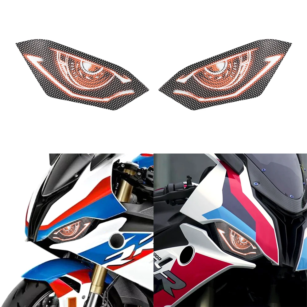 

For BMW S1000RR S1000 RR 2019 2020 2021 2022 Headlight Sticker Headlight Decal Headlight Modification Protection Sticker