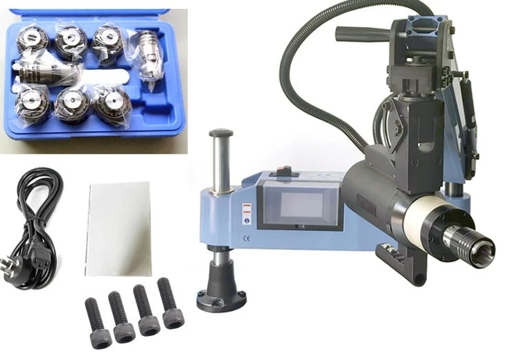 

Многофункциональный сервоприводной нарезной станок с сенсорным управлением и поворотным рычагом для обработки металла и нарезания резьбы