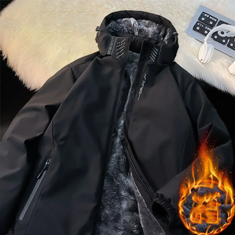 Waterproof and windproof assault jacket for men's spring and autumn new style men's top jacket for men's loose and trendy casual