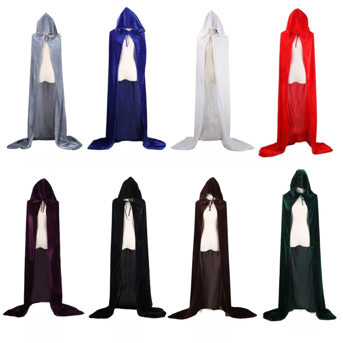 

Плащ на Хэллоуин, Рождественский костюм, Жнец смерти, Длинный плащ, Волшебник, Ведьма, Принц, Плащ принцессы