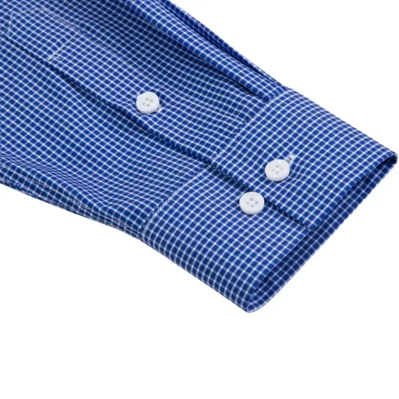 S-4XL Casual Men Shirt Long sleeves Slim Fit Easy Care Business Shirt Men Long sleeves Formal Social Soft Cozy