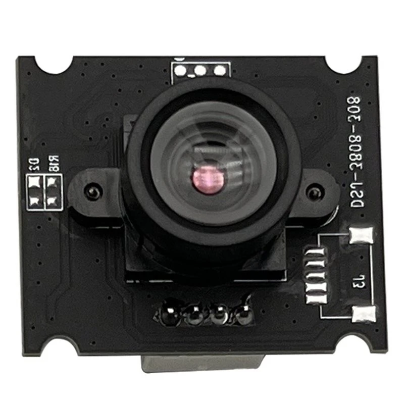 Модуль USB 2.0 UVC-камеры ABNR GC0308 640X480 30 кадров/с для сканирования/распознавания лиц/промышленного применения, фиксированный 70 °   Объектив 3.4 мкм, 5В, 32x25 мм