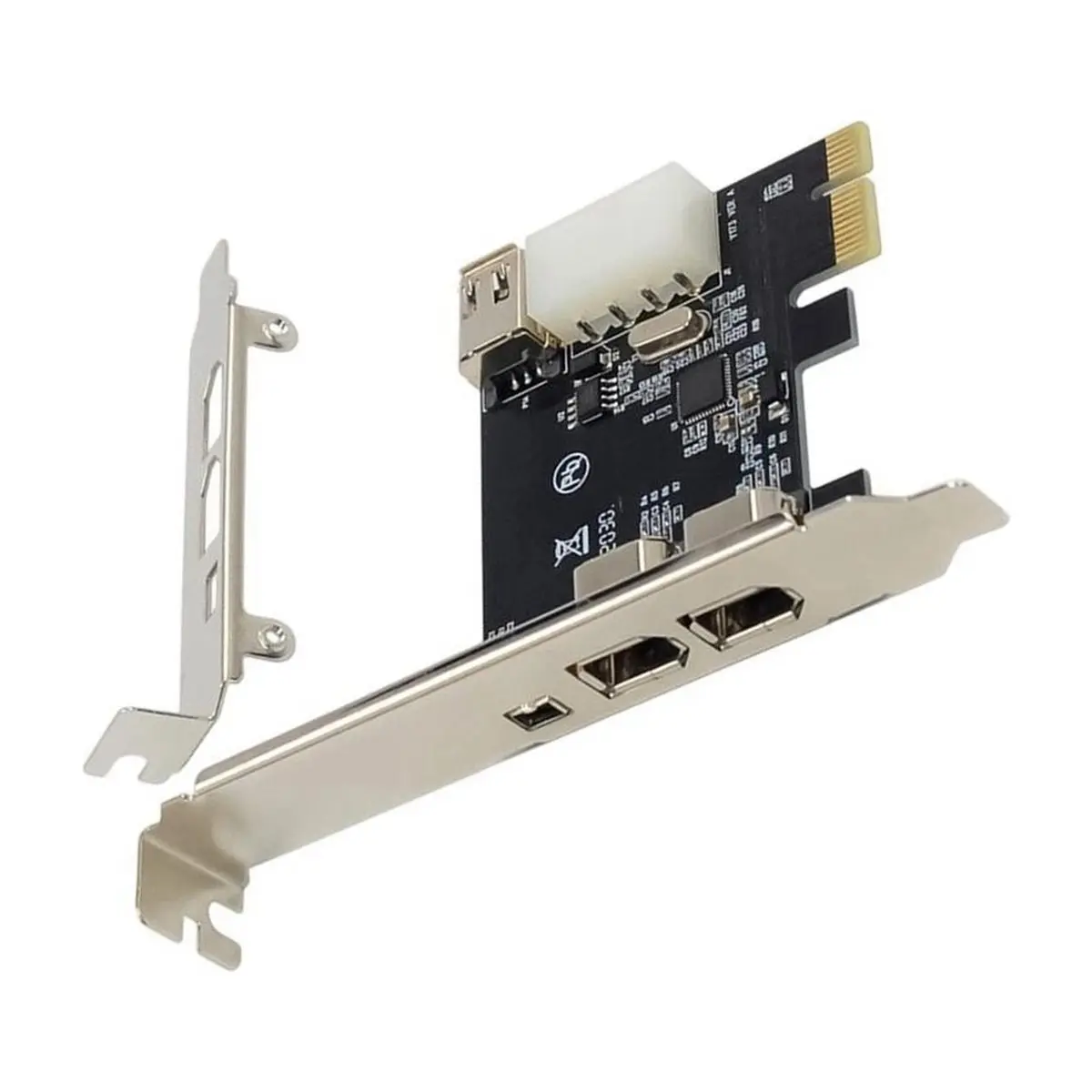VT6315 PCI-E 1X to 1394A Soundcard Firewire 4pin Expansion Card PCI Express IEEE1394A 3+1 FireWire Adapter