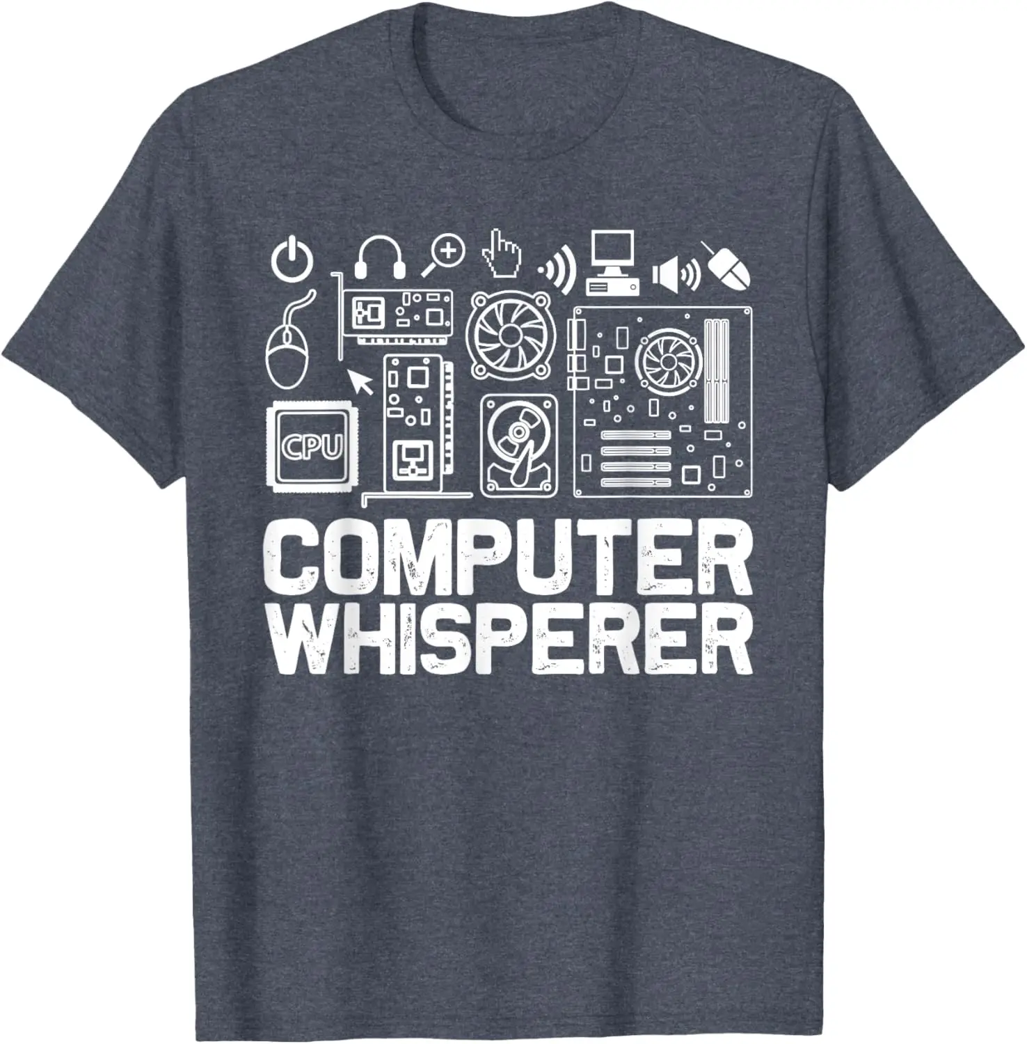 Computer Whisperer Shirt IT Tech Support Nerds Geek T-Shirt