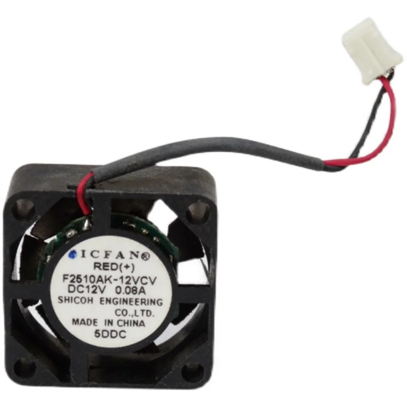 

2шт F2510AK-12VCV 25 мм 2,5 см ICFAN 12V 0.08A 25*25*10 мм 2510 мини микро Охлаждающие вентиляторы