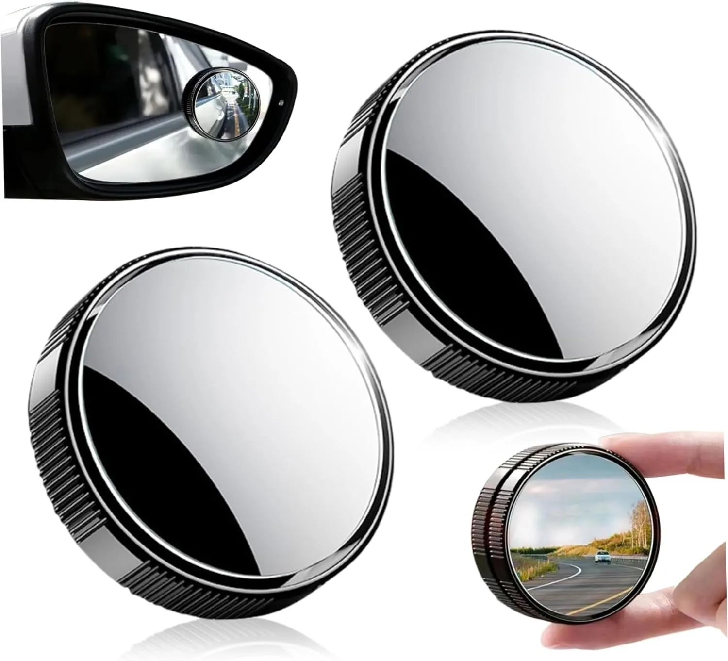 Adjustable Blindspot Mirrors for Cars SUVs Trucks