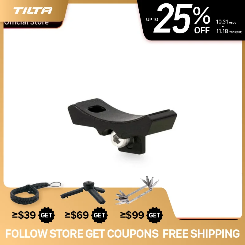 TILTA TA-T19-LAS-B EF Mount Lens Adapter Support for Sony a7C