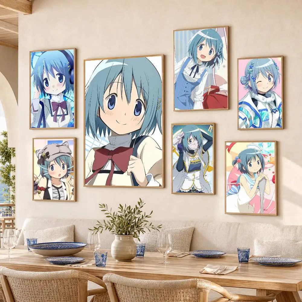 Sayaka Miki Poster Self-adhesive Art Waterproof Paper Sticker Coffee House Bar Room Wall Decor
