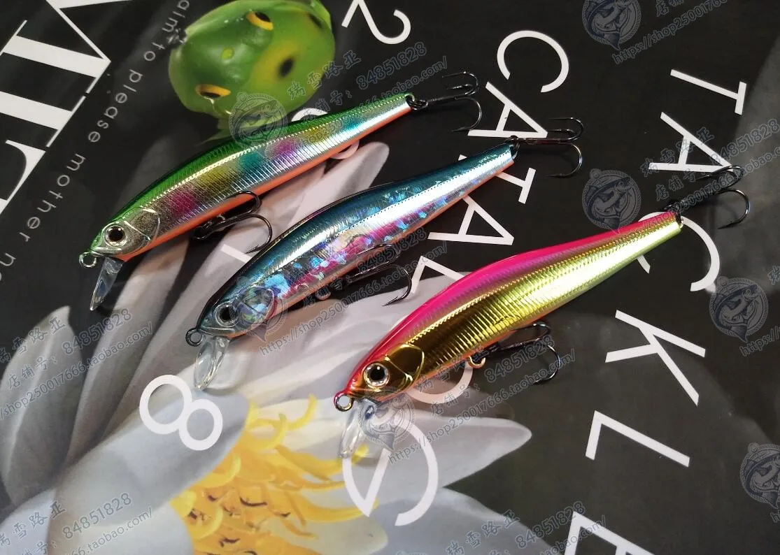 

ZIPBAITS RIGGE 90F Japanese Floating Mino 9.5g Magnetic Gravity Center Ultra-long-range Throwing Hook-shaped Mandarin Fish Bait.