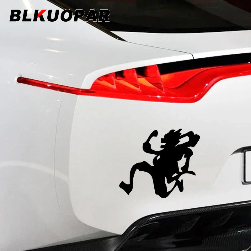 BLKUOPAR Nika 5th Gear Monkey D Luffy Sun God Anime Car Stickers Waterproof Sunscreen Decal Air Conditioner Windows Car Lable