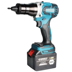 Brushless Electric Press Gun Electric Full-automatic Rivet Nut Gun  Cap Gun Tool Riveter Gun M3-M12