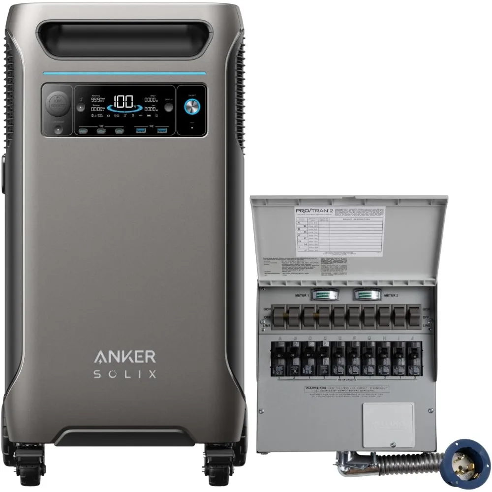 F3800 Portable Power Station and Transfer Kit 3840Wh 6000W