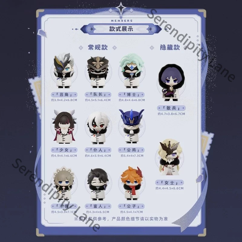 Genshin Impact Series Q Version Surprise Egg Salable Product Garage Kits Ambitus Cosplay Goods Colleagues Friend Gift Tab Seri