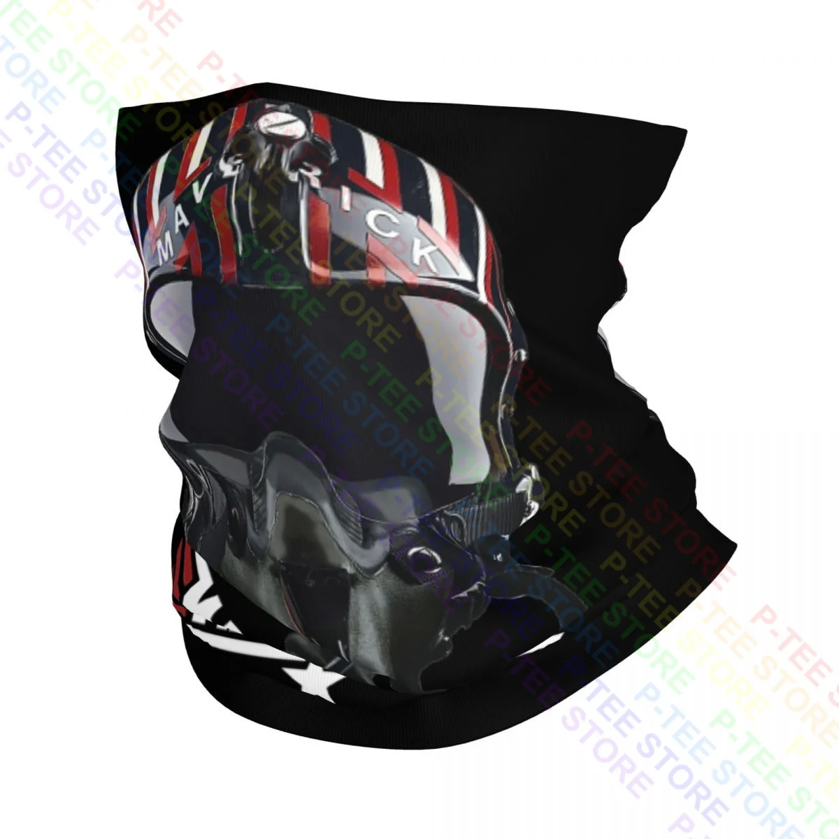 Top Gun Mavericks casco Call Sign cuello polaina bufanda máscara facial Suave pesca protección solar