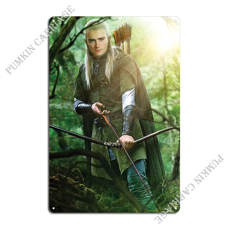 Legolas Metal Sign Plaques Custom Party Create Cinema Wall Decor Tin Sign Poster