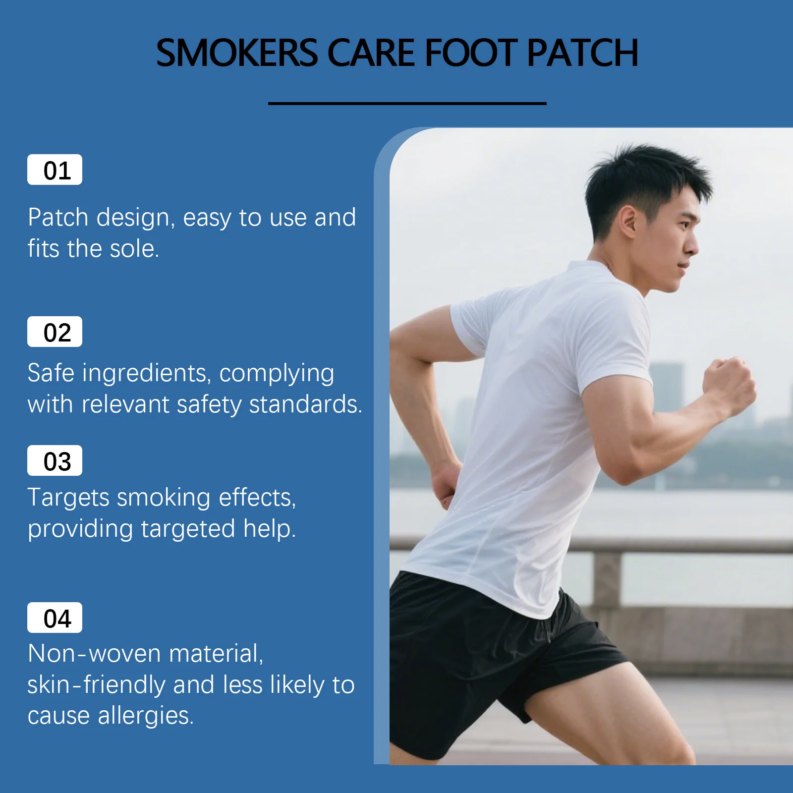 Body Detox Foot Patches Deep Cleaning Impurities Eliminate Toxins Restore Physical Function Improve Smokers Health Care Stickers