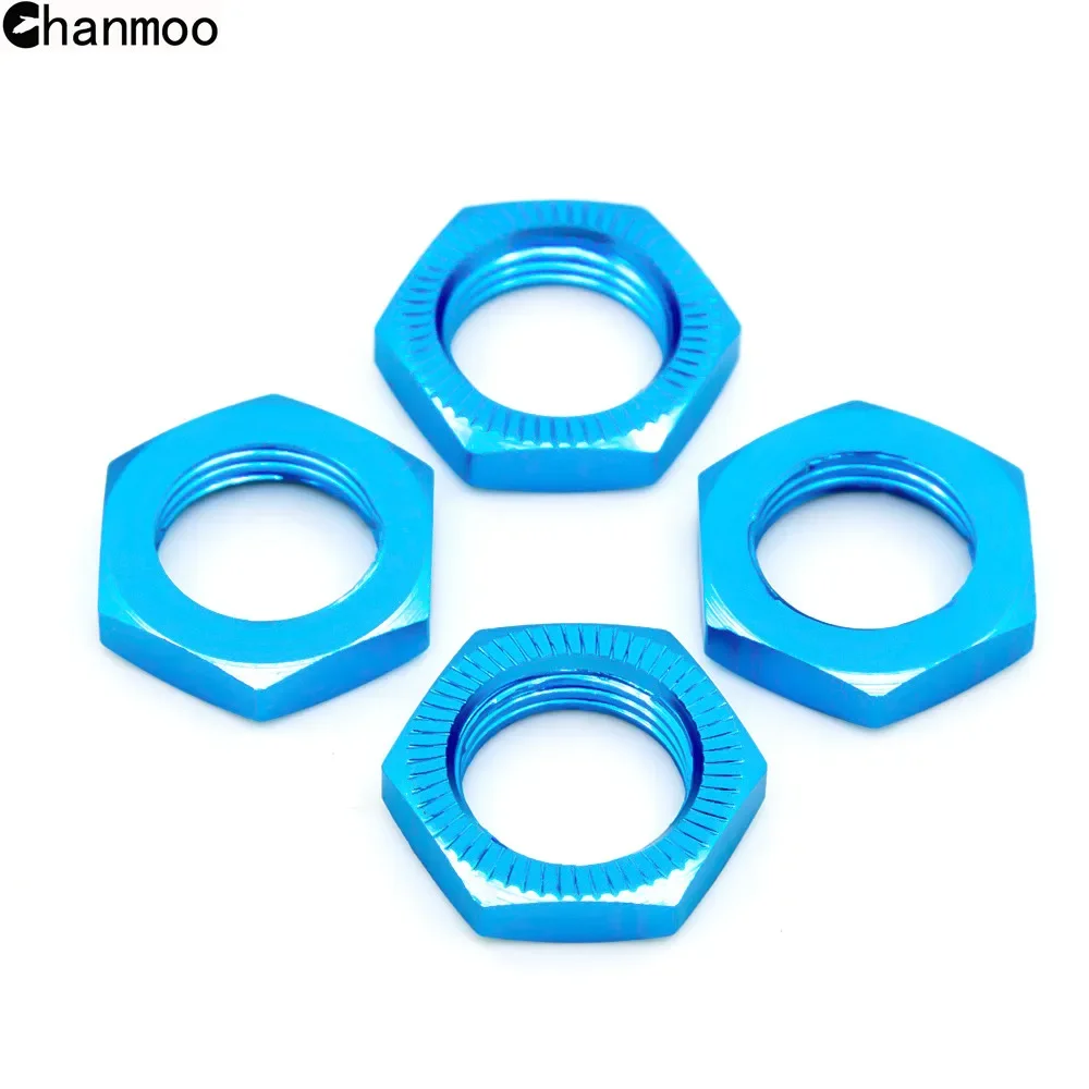 1:8 RC Car 17mm Wheel Hex Hub Nuts Mount for 1/8 Scale RC Crawler Car Traxxas X-MAXX 77086-4 HSP Upgrade Parts