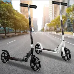 Foldable Two-Wheeled Scooter for Children and Teenagers Student Single-Legged Mobility Adult Youth Adult Drop-shipping