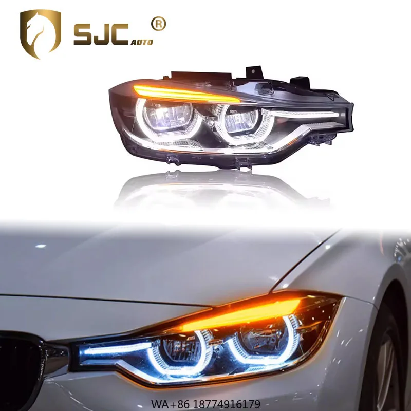 

Автоматическое обновление светодиодной фары переднего света для 3-й серии F30 F35 2013-2015, передняя фара Plug and Play