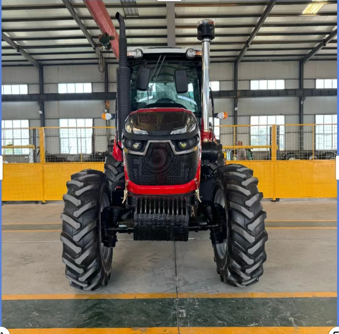Mini Tractor 4wd 50hp 60hp 70hp Agricultural Tractor with Air-conditioned Cab Wheeled Tractor 4 * 4