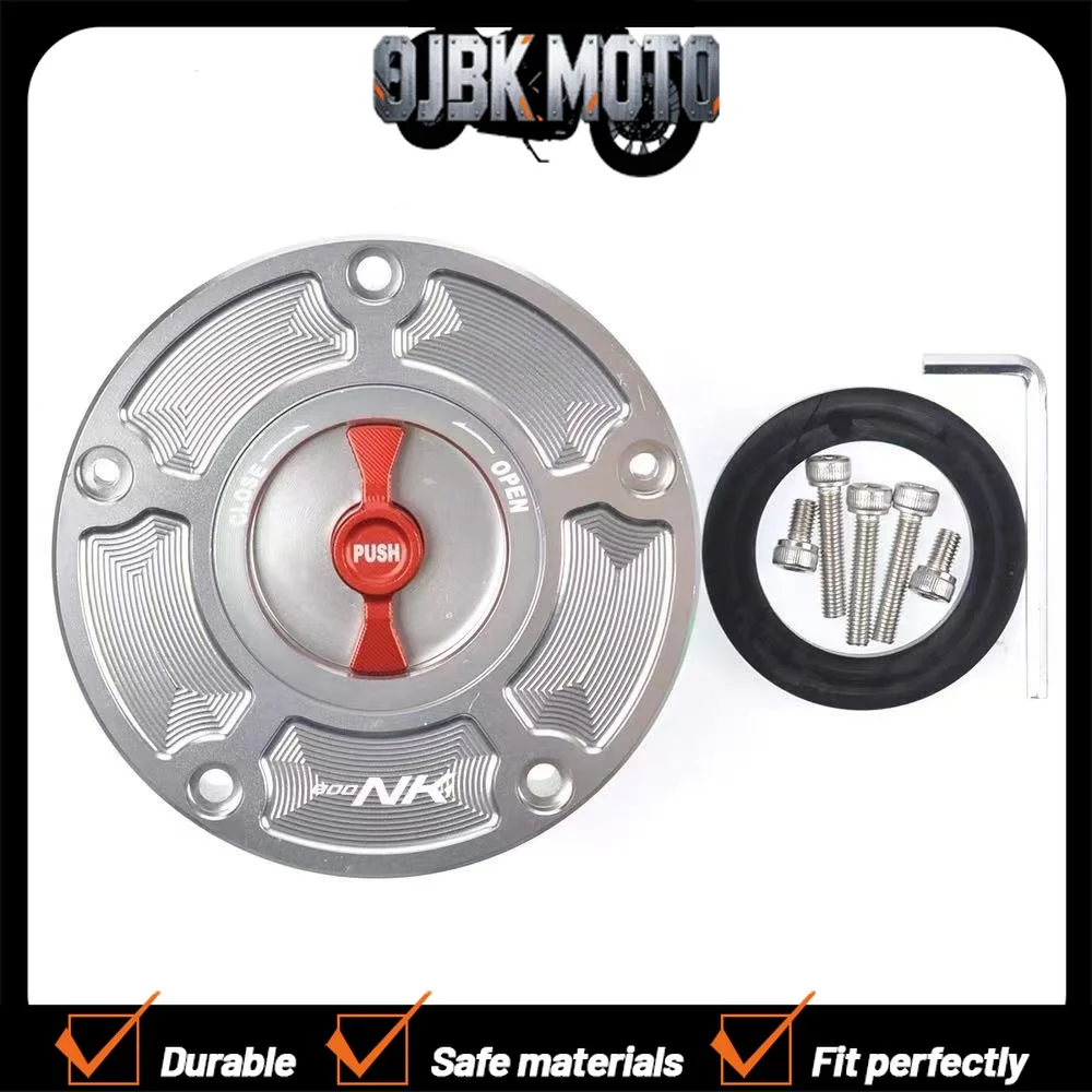 For CFMOTO 450NK 800NK modified quick release fuel tank cap CNC fuel tank cap aluminum alloy keyless motorcycle accessories