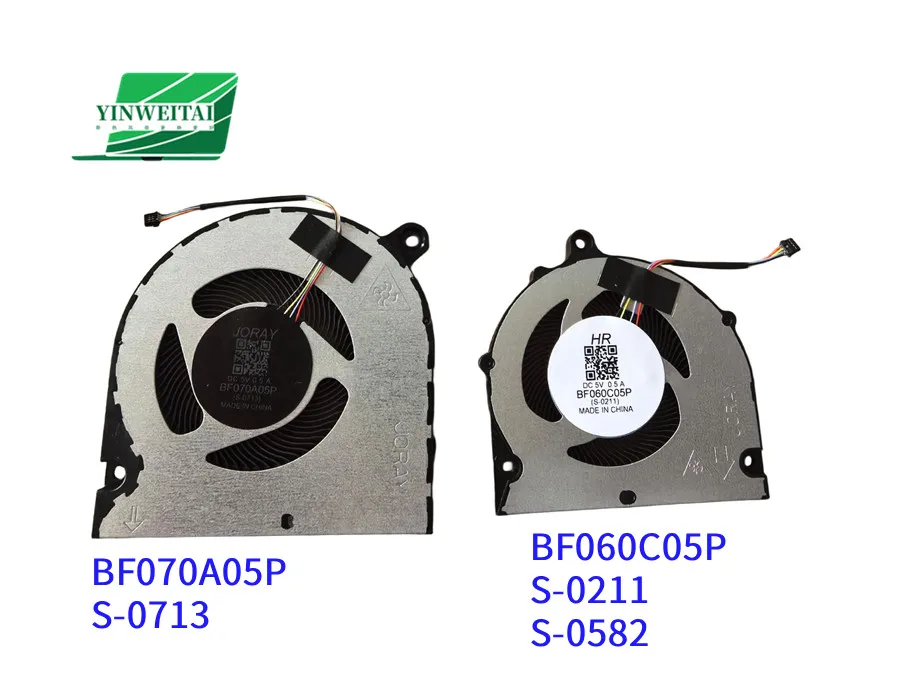 

Laptop Cooling Fan for BF060C05P S-0211 S-0582 BF070A05P S-0713 B7007ASHSF2101TN