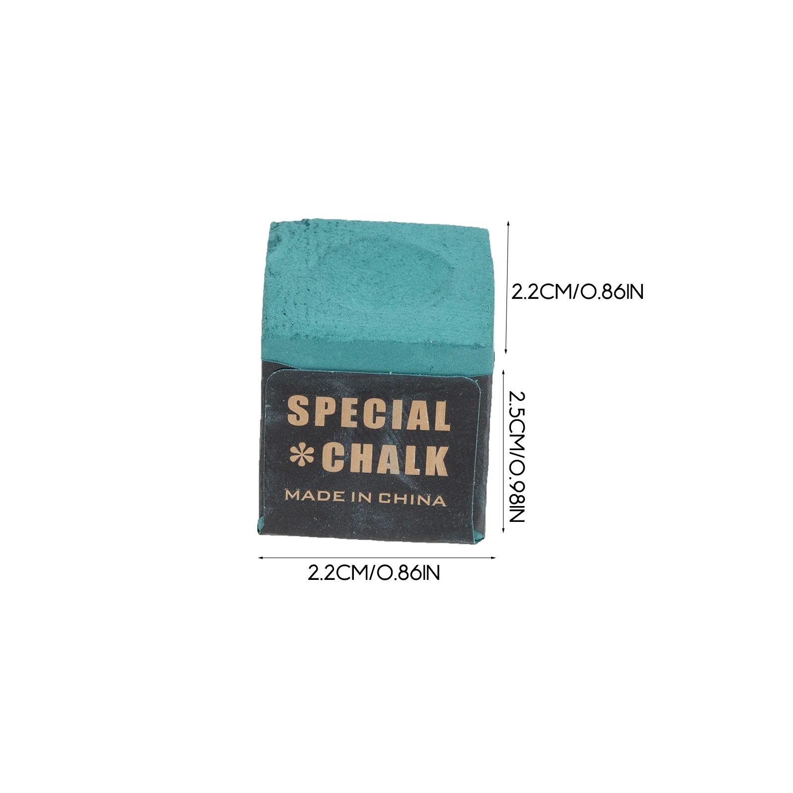 12 قطعة طاولة بلياردو الطباشير السلس طلاء يزيد من الدقة مثالية لنوادي السنوكر بركة الطباشير جديلة عصا مسحوق #5