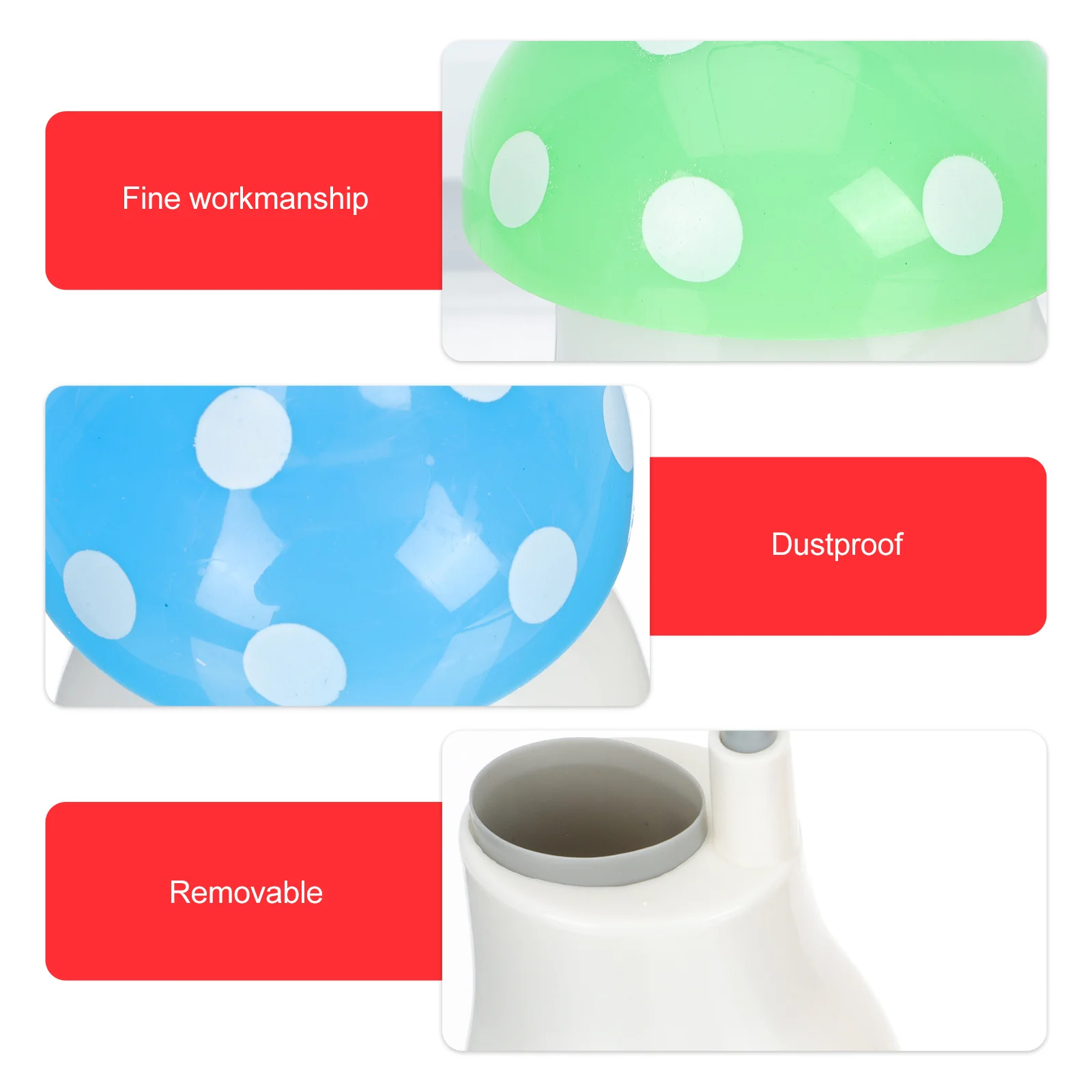 

4Pcs Toothpick Box Premium Plastic Press-Type Toothpick Storage Holder for Home Kitchen Restaurant Decorative Desktop Organizer