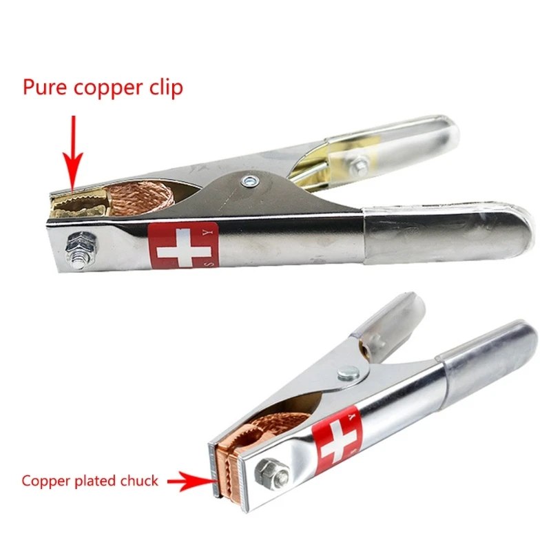 2 ชิ้นรถจระเข้คลิปแบตเตอรี่ Clamps คลิปจระเข้แบตเตอรี่คลิปจระเข้