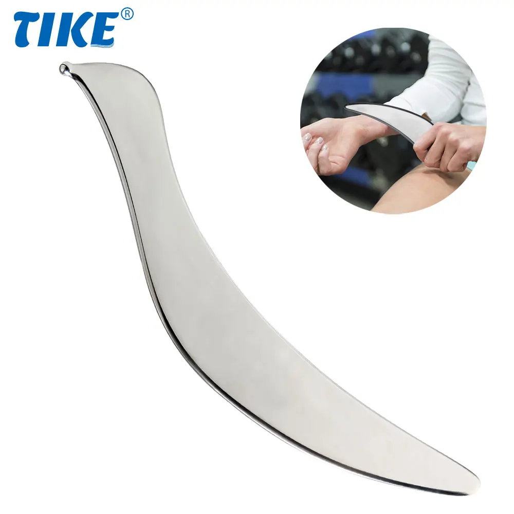 스테인리스강 구아샤 마사지, 부드러운 조직 치료, 근육 스크레이퍼, 등, 목, 다리, 팔, 어깨 물리 마사지기 