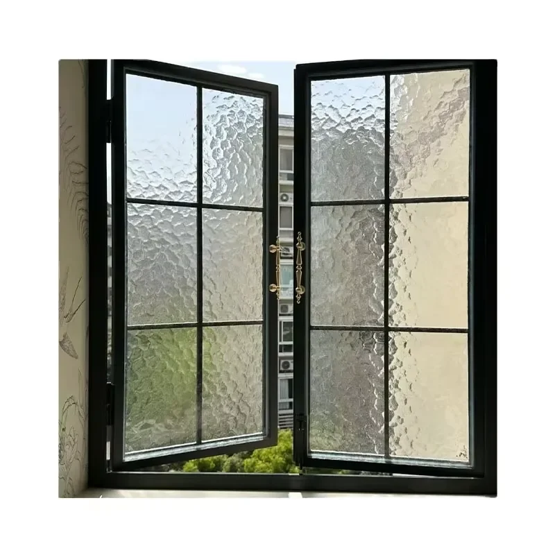 French Style Arched Aluminum Windows, Crittall Design for European Homes