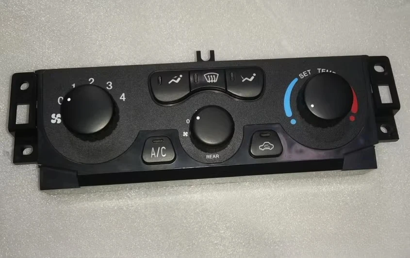 Para F16, para camionetas Supermans, Explorers 236, perilla del aire acondicionado, panel de control del aire acondicionado, interruptor de aire frío y caliente
