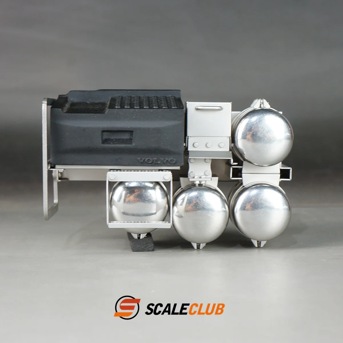 Scaleclub Model voor Tamiya FH750 1/14 RC tractievrachtwagen model speelgoed accubak 4 gastanks met pedalen upgrade modificatie onderdelen