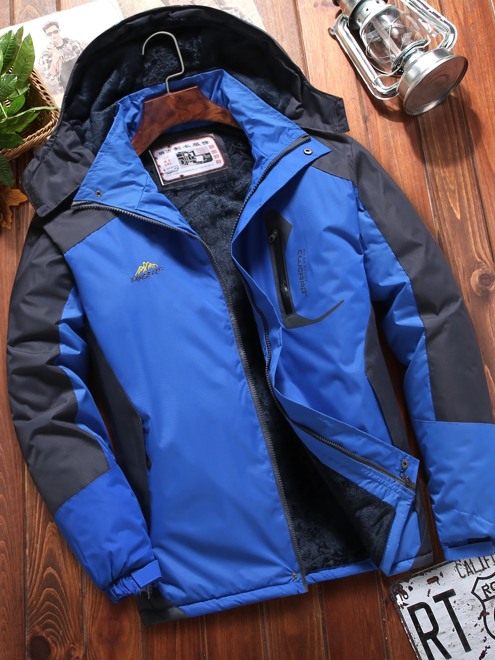 

Утепленная хлопковая куртка для мужчин: повседневное свободное зимнее пальто, теплое, водонепроницаемое, для мужчин среднего и старшего возраста, мужская одежда