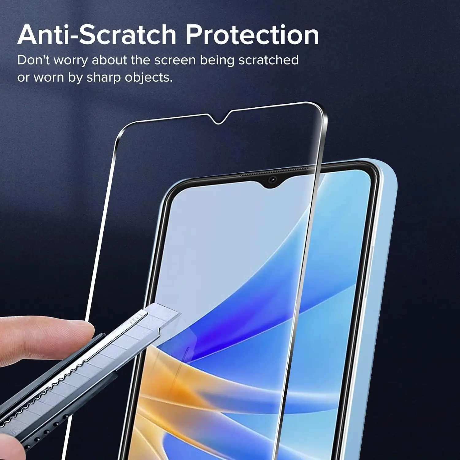 For OPPO A17 Tempered Glass