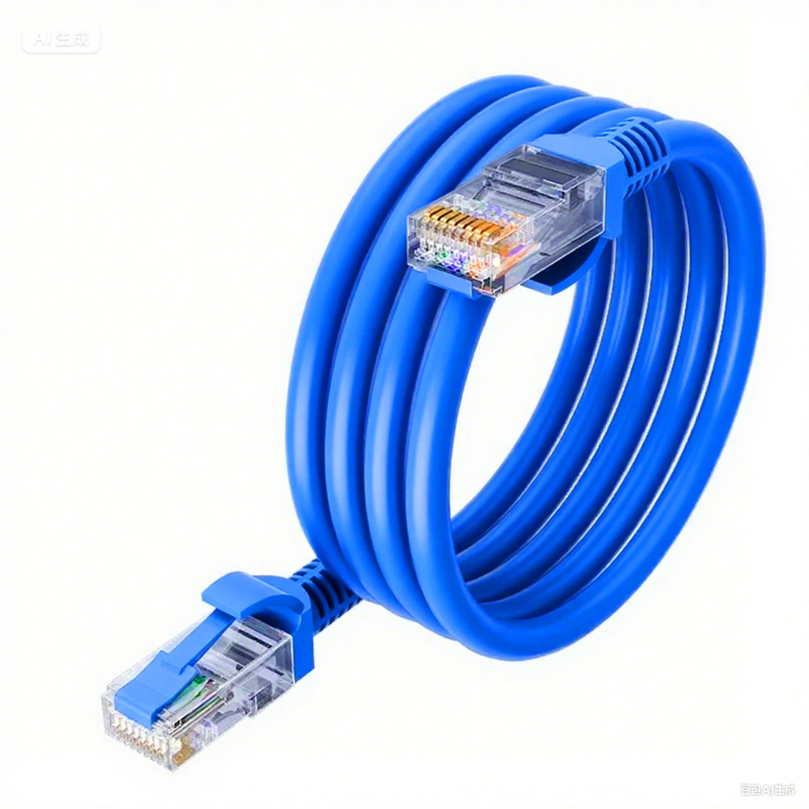 

Патч-кабель Ethernet UTP Cat6 с разъемом RJ45, синий, подходит для маршрутизаторов 1 м, 5 м, 15 м