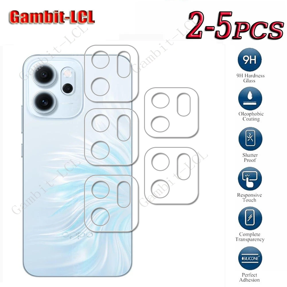 2PCS-5PCS 3D 9H HD Tempered Glass For OPPO Reno14 F 5G Reno14F FS Reno 14 Pro Reno14Pro Camera Lens Protector Cover Film