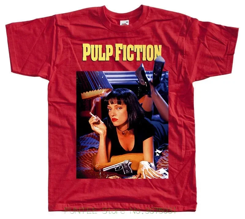 New 2018 Summer Fashion Pulp Fiction , Poster , 1994 , Quentin Tarantino T Shirt Unisex Tees