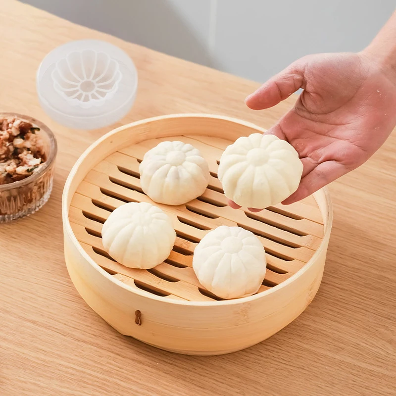 Steamed Stuffed Bun Maker Chinese Baozi Mold Baking Tool Dumpling Moon Cake Making Mould