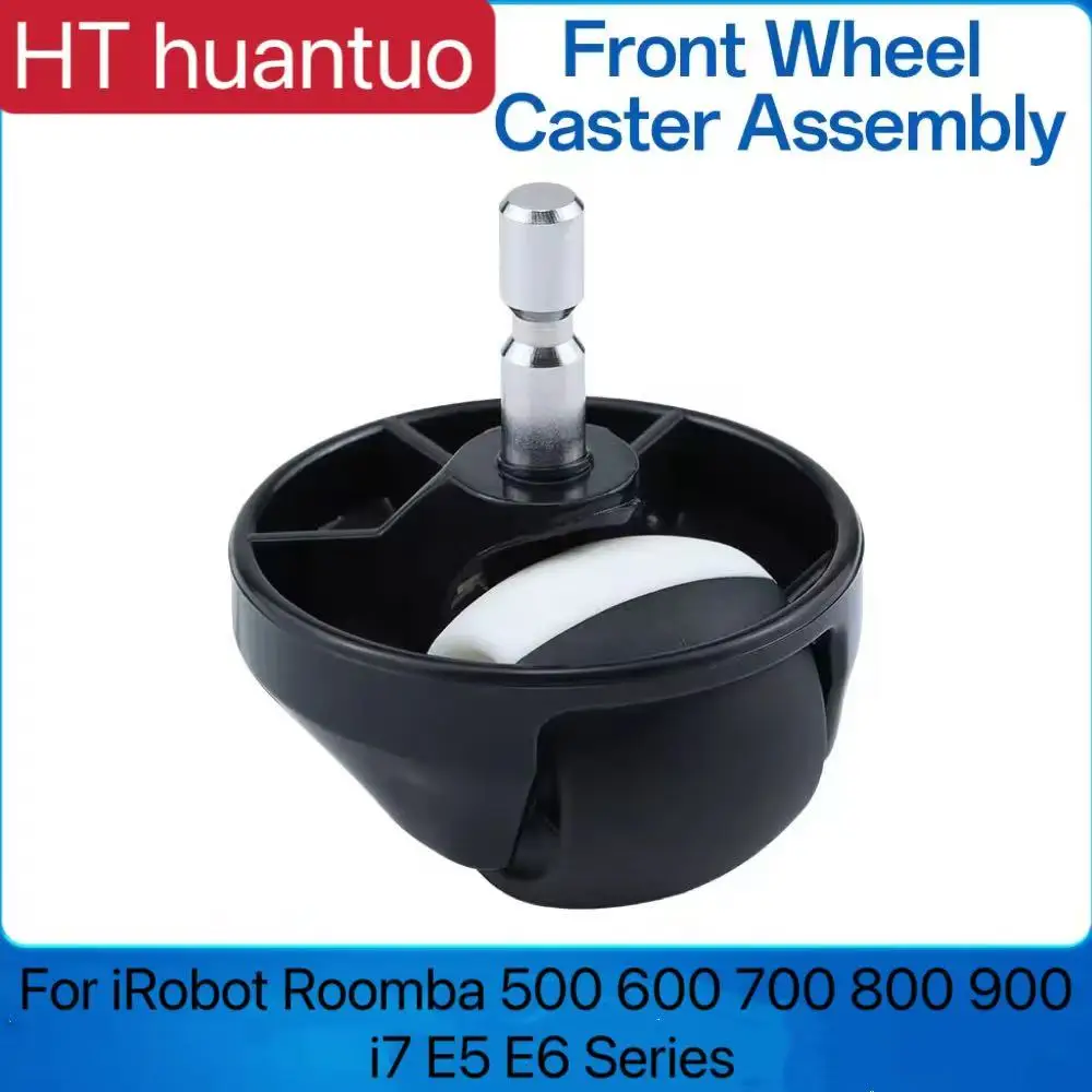 Front Wheel Caster Assembly for IRobot Roomba 500 600 700 800 I7 E5 E6 900 Series Omni-Directional Wheel Cleaner Parts