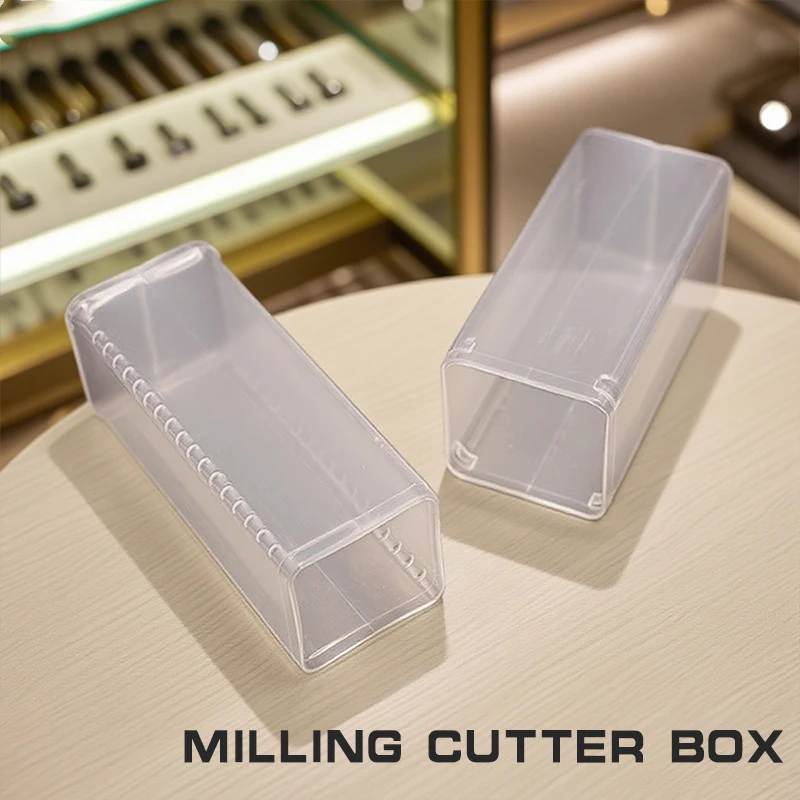 Drill Bit Packaging Box Milling Cutter Box Square Packaging Box Accessories Parts Storage Box Telescopic Box For Milling Cutters
