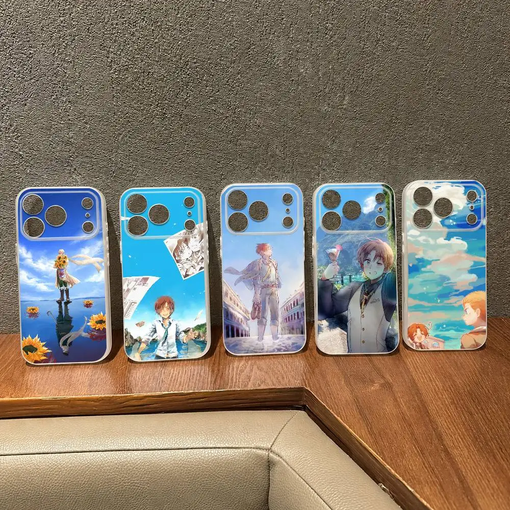 

hetalia World Stars Phone Case For Magsafe Wireless Charging Case for iPhone 17 16 14 15 Plus 13 12 ProMax Air 11 TPU Soft Cover