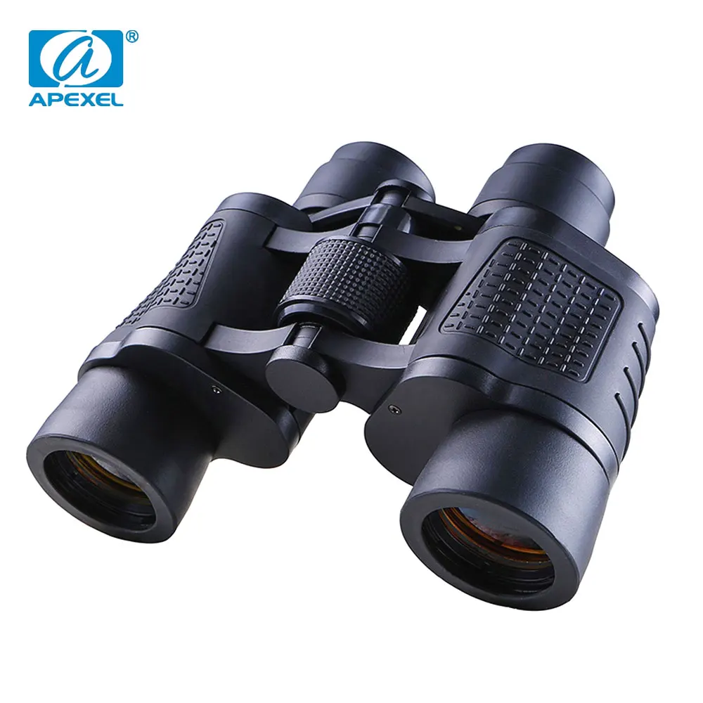 APEXEL Binoculars 80X80 Long Range 15000m HD High Power Telescope Optical Glass Lens Low Light Telescop for Hunting Sports Scope